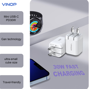 <span class=keywords><strong>USB</strong></span> <span class=keywords><strong>C</strong></span>快速充电器PD 30w迷你GaN适配器<span class=keywords><strong>Type</strong></span>-<span class=keywords><strong>C</strong></span>端口安卓iPhone手机充电器 - Product Image 5