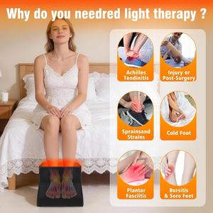 Terapia della <span class=keywords><strong>Luce</strong></span> Rossa ad Alta Luminosità 320LED 660nm 850nm per Piedi con Regolazione Fototermodinamica per Alleviare il Disagio Plantare - Product Image 4