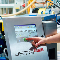 Imprimante à jet d'encre Leibinger Jet3 Cij, imprimante industrielle à petits caractères entièrement automatique pour boîtes en carton, code QR