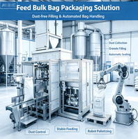 Machine d'emballage de sacs lourds pour engrais, aliments pour animaux, céréales, semences, produits alimentaires et autres industries