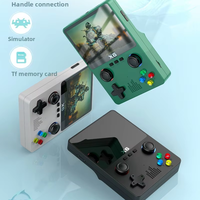 Console de jeu portable avec écran IPS, double joystick, console vidéo rétro, cadeau populaire, manette de jeu vidéo, double joueur