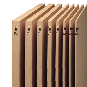 Commercio all'ingrosso 1220x2440mm 4x8ft pannello in fibra di legno grezzo 3mm-18mm a prova di umidità di prima classe per mobili moderni decorazione d'interni E1 - Product Image 1