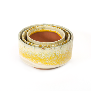 Petit pot de fleurs de haute qualité en argile émaillée pour usage intérieur/extérieur, pour jardin, pépinière, bonsaï, poterie décorative - Product Image 6