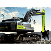 Excavatrice sur chenilles hydraulique moyenne Zoomlion ZE205E de 20 tonnes, fabriquée en Chine