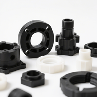 Servicio de Prototipos Rápidos de Alta Precisión OEM en PA, PC, PP, PU, PVC y ABS, Piezas Personalizadas con Superficie Pulida, Moldeo por Inyección de Plástico