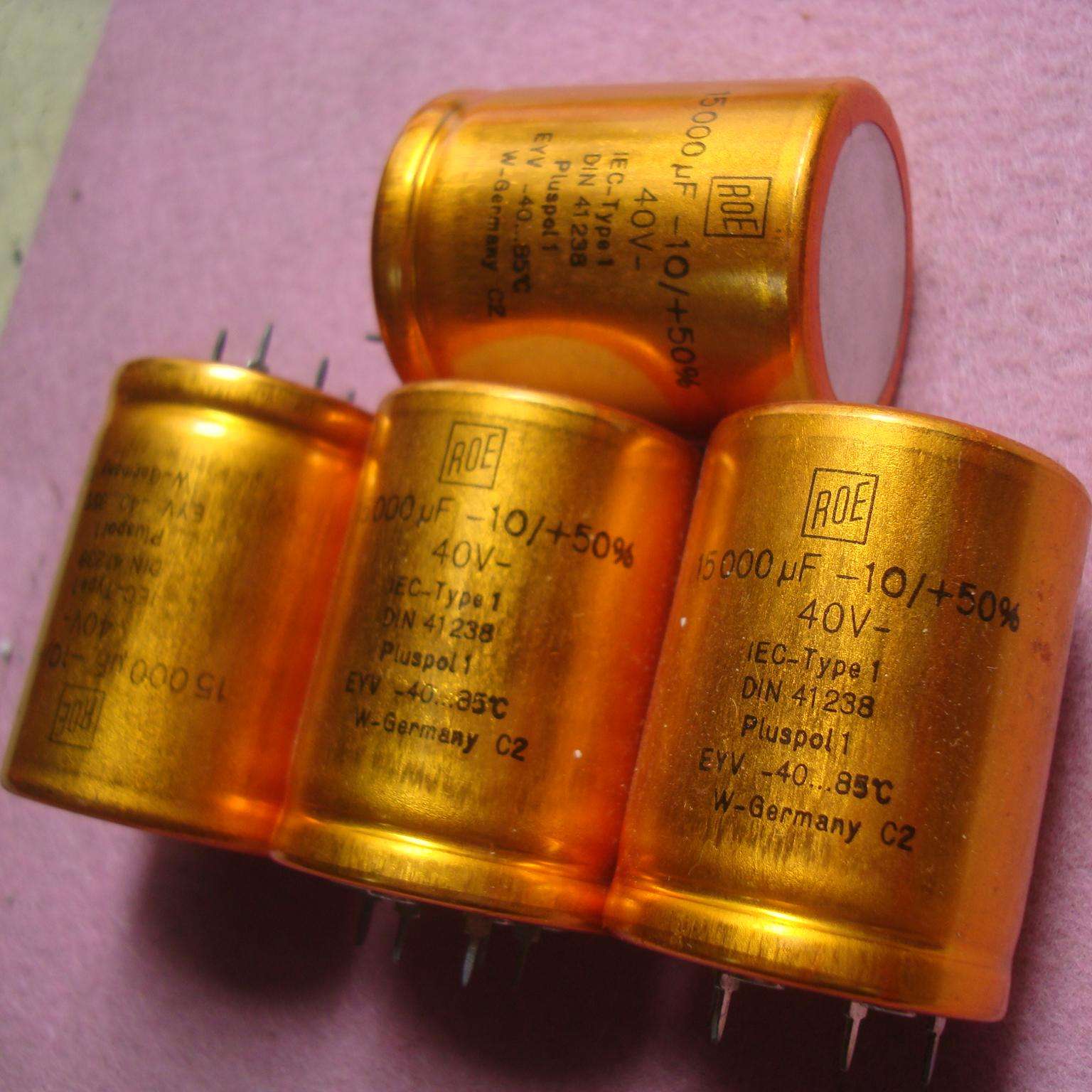 Accessori Elettronici F & T 40V 4700uf IEC384-4 è Uguale A Roe - Foto 4