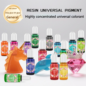 Encre pigmentée liquide organique à haute concentration de résine époxy naturelle de 30 couleurs 10 ml, encre à l'<span class=keywords><strong>alcool</strong></span> pour l'art de la résine - Product Image 2