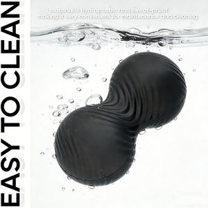 Palla per Massaggio Terapeutico a Forma di Arachide in PU Ecologico Impermeabile con Logo Personalizzato, Strumento Premium per Yoga e Rilascio Fasciale - Product Image 2