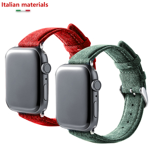 Hebillas metálicas suaves y transpirables <span class=keywords><strong>para</strong></span> la piel, correa de reloj <span class=keywords><strong>para</strong></span> <span class=keywords><strong>iPhone</strong></span> <span class=keywords><strong>Watch</strong></span> Ultra <span class=keywords><strong>3</strong></span> 2 1 <span class=keywords><strong>para</strong></span> IWatch Series 9 8 7, pulseras inteligentes - Product Image 1