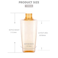 Bouteilles En Plastique De Luxe Personnalisées De 100ml 500ml Bouteille De Shampooing Et Après-Shampooing Bouteilles D'emballage En Plastique Bouteilles De Plastico