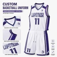 Conjunto de Uniforme de Baloncesto Sublimado Personalizado, Jersey y Pantalones Cortos, 100% Poliéster, Transpirable, de Secado Rápido, para Hombre, Mujer y Jóvenes, OEM