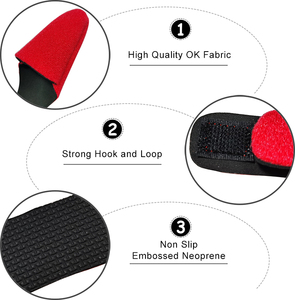 Cache-poignée de canne à pêche en gros, cache-poignée de moulinet de canne à pêche, rouge, bleu, noir - Product Image 5