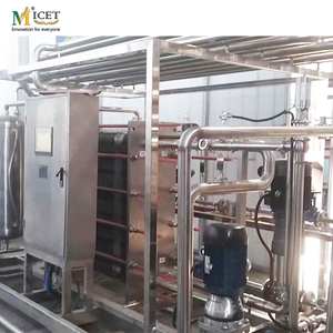 เครื่องพาสเจอร์ไรซ์นมแบบแฟลช MICET ขนาด 1000 ลิตร สายการผลิตนมสำหรับเบียร์/คอมบูชา พร้อมเทคโนโลยีการกรองแบบกายภาพ - Product Image 6