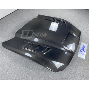 ฝากระโปรงคาร์บอนไฟเบอร์ Drifton NEW สำหรับ Mustang ZG 2024-On รุ่น TF Style ลายทอ 3K/6K/12K สีดำเคลือบป้องกันรังสียูวี - Product Image 4