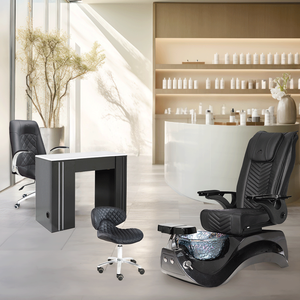 Lederen Spa Tech <span class=keywords><strong>Pedicure</strong></span> Stoel Technicus Kruk Tillen Roterende Draagbare <span class=keywords><strong>Pedicure</strong></span> Kruk Stoel - Product Image 5