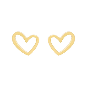 <span class=keywords><strong>Orecchini</strong></span> a Perno Semplici a Forma di Cuore in <span class=keywords><strong>Acciaio</strong></span> Inossidabile per Donne e Ragazze, Vendita Calda - Product Image 1