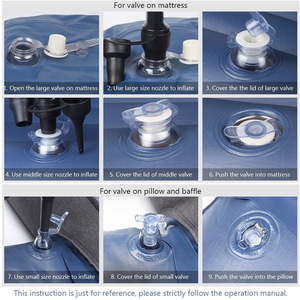 SUV Nệm Không Khí Với <span class=keywords><strong>2</strong></span> Gối Bơm Hơi Nệm Không Khí Xe Du Lịch Nệm Bơm Hơi Không Khí Cắm Trại Giường Thoại Di Động Chuyên Dụng Đệm - Product Image 5