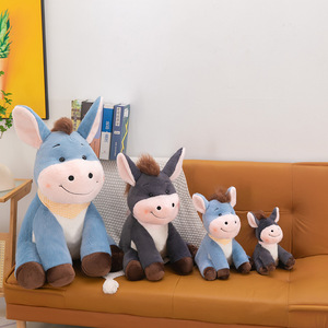 Super morbido piccolo asino bambola di peluche carino lavato tipo di orso ispirato al comodino regalo di compleanno per ragazze Stress sollievo ODM - Product Image 3