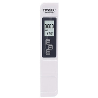 Testeur professionnel 3 en 1 pour l'eau, compteur TDS, EC, thermomètre, stylo de test numérique LCD, pureté de l'eau, filtre, qualité de l'eau