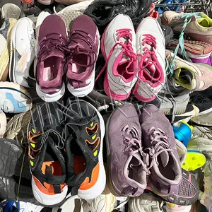 Trung Quốc nhà máy Nhà cung cấp xuất khẩu chất lượng giày thể thao cho phụ nữ thấp hoặc cao TOP thể thao đi bộ Bale của sử dụng giày hỗn hợp