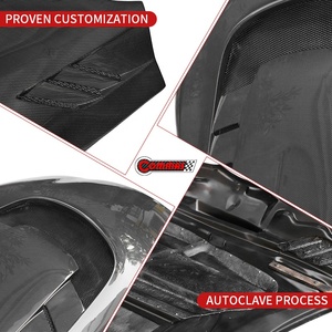Capó de Motor de Fibra de Carbono Estilo Var para Toyota GR Supra A90, Capó de Motor de Carbono Preimpregnado Real, Venta al Por Mayor - Product Image 2