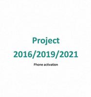 Aktivasi Telepon Versi Pro untuk Perangkat Lunak Project Professional 2016/2019/2021/2024 Dijamin Pengiriman Online