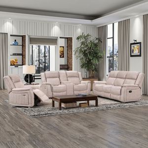 Cómodo Sofá Seccional Reclinable de Masaje para el Hogar, Sofá de Cuero Sintético de Lujo Colorido con Calefacción - Product Image 2