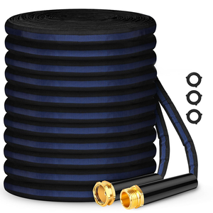 Garden Watering Flat Outdoor Hose Garden <b>Water</b> Pipe High Pressure Car Wash <b>Water</b> <b>Gun</b> - Product Image 1