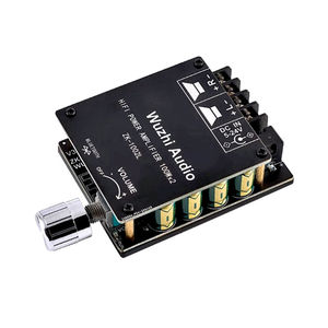 Mini Amplificateur Bluetooth 5.0 Haute Puissance 100WX2 avec Bouton de Volume et Interrupteur ZK-1002L ICs – Catégorie de Produit - Product Image 1