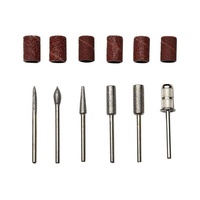 Lot de 6 accessoires populaires pour lime à ongles électrique – Disques de polissage pour manucure et élimination des peaux mortes