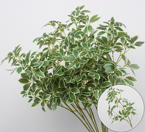 Vente en gros de plantes vertes artificielles Feuilles vertes pour décoration de mariage en forêt Arrangement floral de fond - Product Image 2