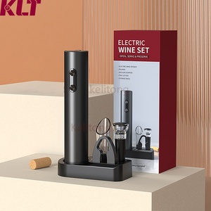 Sacacorchos Eléctrico Multifuncional con Logotipo Personalizable, Económico y en Oferta, Juego de Regalo con Sacacorchos Eléctrico a Batería - Product Image 1