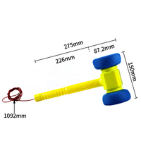 XINWA XW-1169 Écran tactile pour machine de jeu d'arcade à monnayeur de frappe aux hamsters/cafards, type 'Hammer Knocking', accessoires et pièces