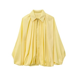 Camicia da Donna Casual <span class=keywords><strong>con</strong></span> Colletto <span class=keywords><strong>a</strong></span> <span class=keywords><strong>Pipistrello</strong></span>, Nuova Collezione Autunno 2026, Stile alla Moda, Vestibilità Ampia, per il Commercio all'Ingrosso - Product Image 2