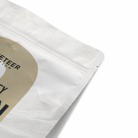 Sachet latéral personnalisé en aluminium et plastique pour emballage de miel, thé, café, lait en poudre
