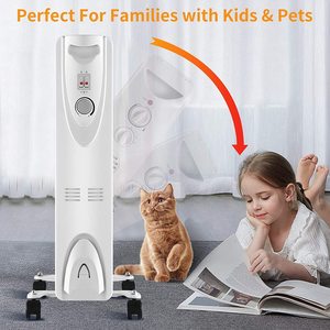 BODE autonome 5/7/9/11/13 ailettes réchauffeur rempli d'huile radiateur de pièce Portable réchauffeurs d'huile remplis - Product Image 4