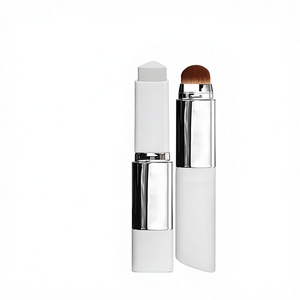 Face Full Coverage <b>Concealer</b> Stick Hot Sale V-Shape Foundation Stick Long Lasting Color Changing Foundation Stick with Brush - Product Image 1