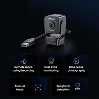 Kit intelligent Creality Nebula pour imprimante 3D Ender 3 avec caméra de surveillance à distance et matériau plastique 55x40x35mm