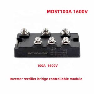 Puente Rectificador Trifásico MDST75A 100A 150A 200A 1600V, Módulo Controlable de Puente Rectificador para Inversor MDST100A MDST200A - Product Image 3