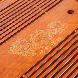 Solid Wood <b>Tea</b> Tray Drawer Drainage Kung Fu <b>Tea</b> <b>Set</b> Water Receiving Tray Flat Design Durable Afternoon <b>Tea</b> Use - Product Image 4