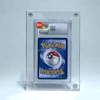 SHP UV Protection Acrylique Sports Graded Card Slab BGS CGC SGC Vitrine Avec Carte Magnétique Pokemon Graded