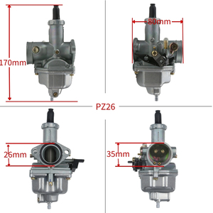 Starter à main <span class=keywords><strong>125</strong></span> 150cc 2003-2005 26mm PZ26 Hon Da CB125 XL125S TRX250 250EX CRF100 XR100 XR200 ATV <span class=keywords><strong>Dirt</strong></span> Bike Moto <span class=keywords><strong>Carburateur</strong></span> - Product Image 2