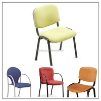 Mobilier scolaire Livre Lecture Coussin En Tissu Chaises D'école avec Noir Baignoire En Métal Jambes HY1030