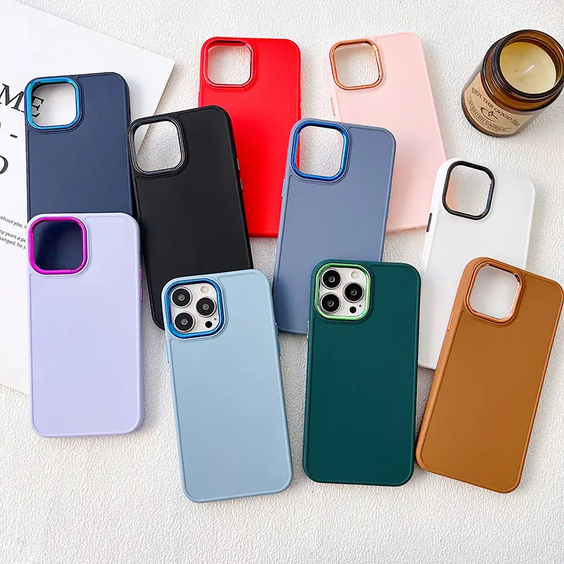 Wholesale mobile phone case for iPhone 14 14 Pro, soft case for matte shockproof back cover of iPhone 14 Plus 13 12 11 pro max