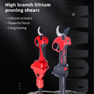 <span class=keywords><strong>Sécateur</strong></span> <span class=keywords><strong>électrique</strong></span> avec manche de 10 pieds de long, coupe lisse et propre, longueur supplémentaire pour branches hautes, ciseaux de cueillette et d'élagage - Product Image 3