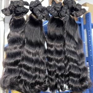 ผู้จำหน่ายผมแท้แบบดิบ ผมแท้เวียดนามแบบเป็นมัด 2x6 5x5 hd Lace Closure สีธรรมชาติ สำหรับทั้งศีรษะ ราคาขายส่ง - Product Image 4