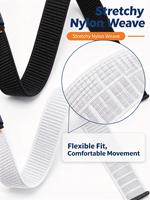 Bracelet de montre sport en nylon respirant Win-Win avec fermeture auto-agrippante pour bracelet de remplacement Helio Sport Running / ODM / OEM