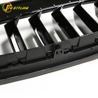 Calandre avant en fibre de carbone noir brillant pour BMW Série 5 LCI G30 F90 M5 2020+ Calandre pour protection du pare-chocs
