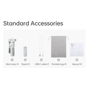 Palo de Selfie FeiyuTech VB4, Portátil, Material ABS, Modo Deportivo, Estabilizador para Smartphone, Seguimiento IA, <span class=keywords><strong>Gimbal</strong></span> de 3 Ejes para Teléfono - Product Image 6