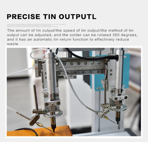 Máquina de soldadura automática PCB IC de alta velocidad, robot de soldadura de estaño de 3 ejes y 4 ejes para lámpara de desinfección de soldadura - Product Image 3